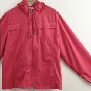 Talbots | Coral Windbreaker Jacket Lightweight